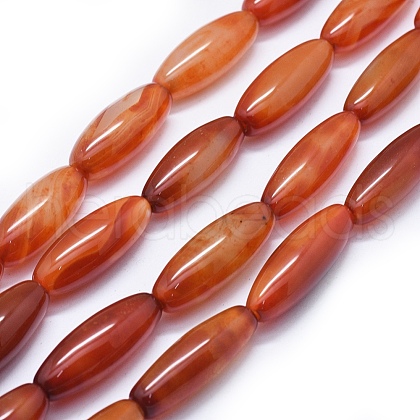 Natural Red Agate Beads Strands G-I245-11H-1