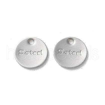 304 Stainless Steel Charms STAS-V007-03C-P-1