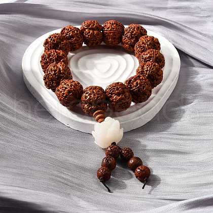 Bodhi King Kong Beaded Stretch Bracelets BJEW-M110-04B-1