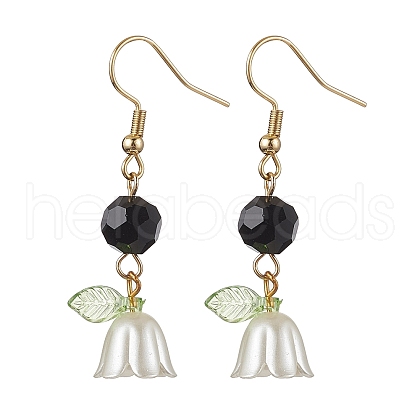 Resin Dangle Earring EJEW-JE05959-1
