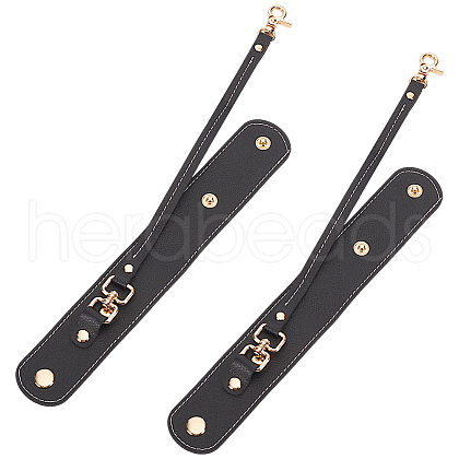MAYJOYDIY US 2Pcs Multifunctional PU Leaterh Glove Strap FIND-MA0001-06A-1