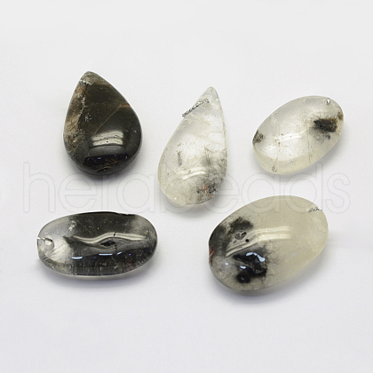 Natural Quartz Pendants G-G694-A-01-1