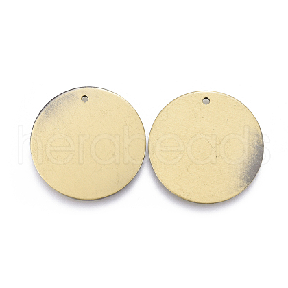 Brass Pendants KK-E719-01AB-25mm-1