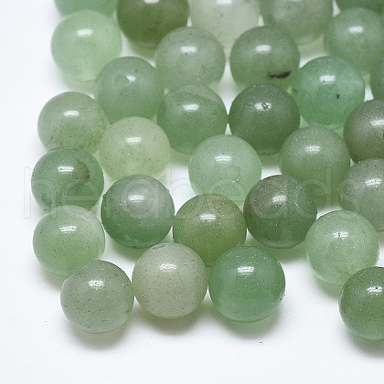 Natural Green Aventurine Beads G-T122-25B-14-1