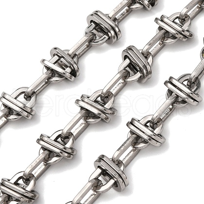 304 Stainless Steel knot Link Chains CHS-S012-12P-1