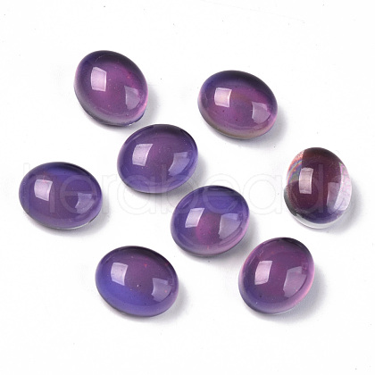 Glass Cabochons GLAA-R218-04-1