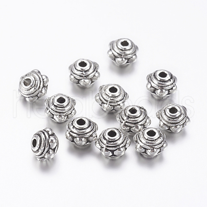 Tibetan Style Alloy Spacer Beads LF1017Y-NF-1