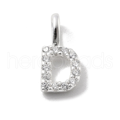 925 Sterling Silver with Cubic Zirconia Charms STER-Q004-01D-S-1