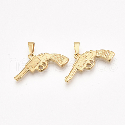 304 Stainless Steel Pendants STAS-T045-31G-1