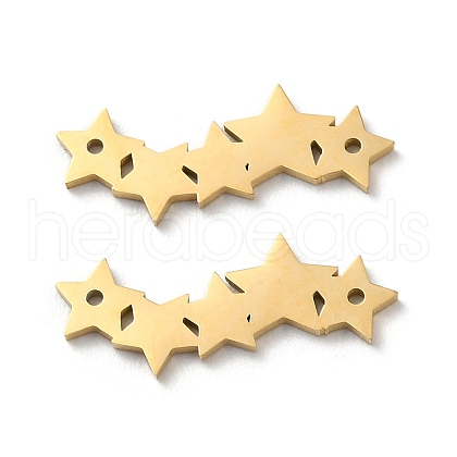 Ion Plating(IP) 304 Stainless Steel Connector Charms STAS-Q303-26G-1