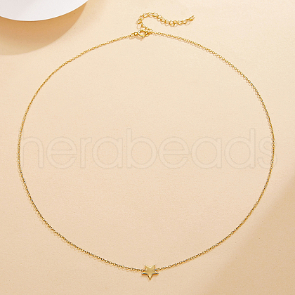 Star 925 Sterling Silver Pendant Necklace FE3395-3-1