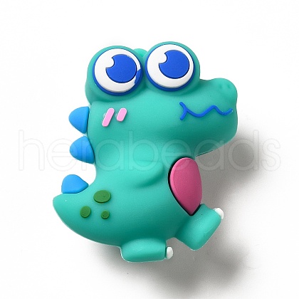 Big Eye Dinosaur Shape PVC Pendants KY-E012-07C-1