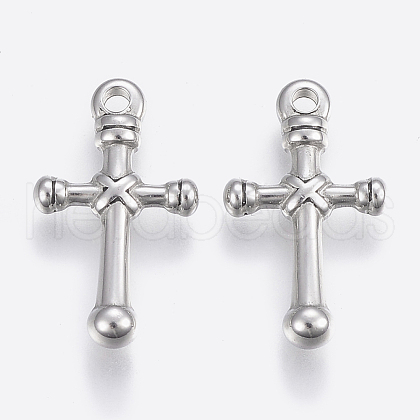 Tarnish Resistant 304 Stainless Steel Pendants STAS-P197-030P-1