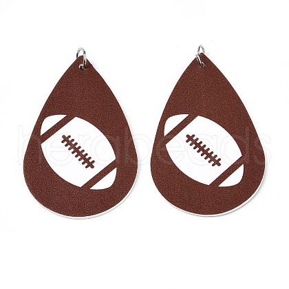 Leather Pendants FIND-N007-04F-01-1