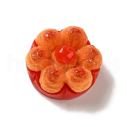 Opaque Resin Imitation Food Decoden Cabochons X-CRES-A058-02E-1