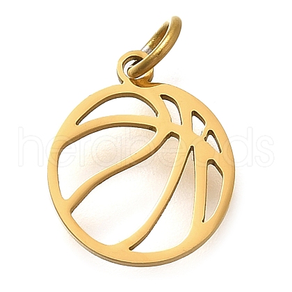 304 Stainless Steel Charms STAS-Z119-21G-1
