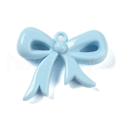 Spray Painted Opaque Acrylic Pendants SACR-Z003-01D-1