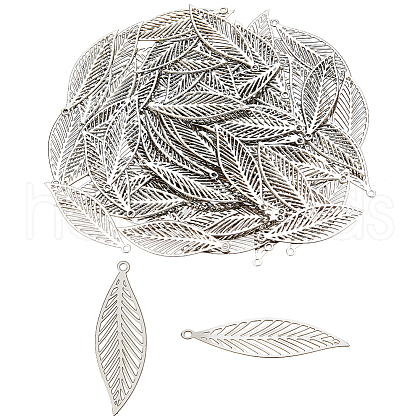 HOBBIESAY 100Pcs 201 Stainless Steel Pendants STAS-HY0001-40-1