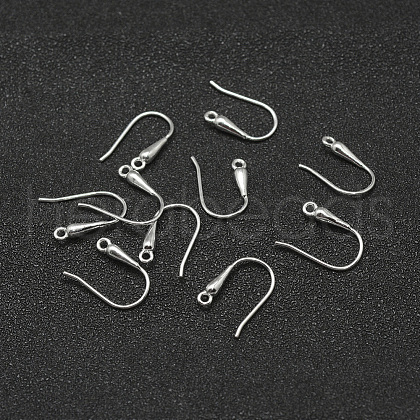 925 Sterling Silver Earring Hooks STER-P032-02S-1
