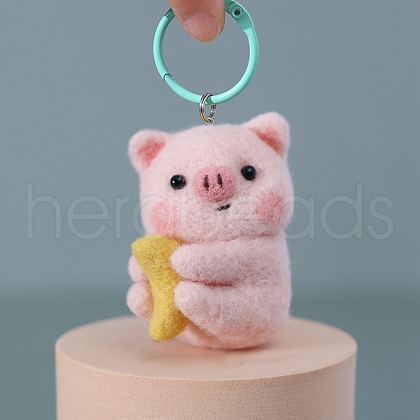 Handmade Felting DIY Material Package PW-WGAD15B-01-1