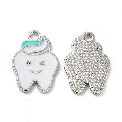 Alloy Enamel Pendants ENAM-J650-09P-01-1
