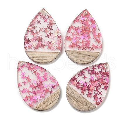 Wooden Pendants FIND-B042-17D-1