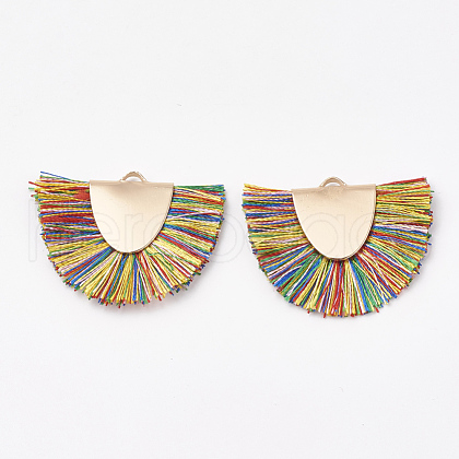 Polyester Tassel Pendant Decorations X-FIND-S272-12-1