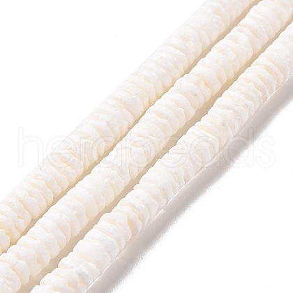 Natural Sea Shell Beads Strands X-SSHEL-G023-07-1