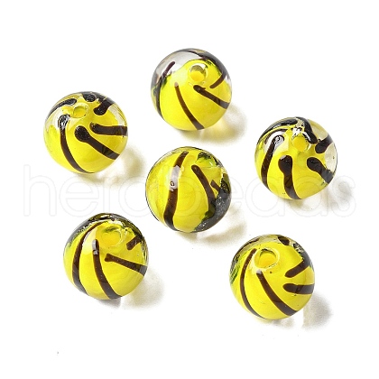 Handmade Transparent Lampwork Beads BLOW-D300-08E-1