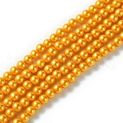 Grade A Glass Pearl Beads HY-J001-4mm-HX020-1