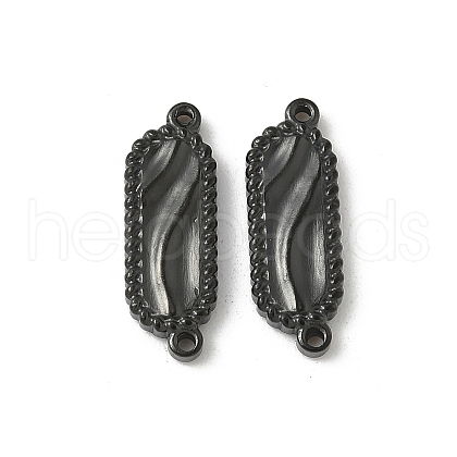 304 Stainless Steel Connector Charms STAS-Q362-09B-1