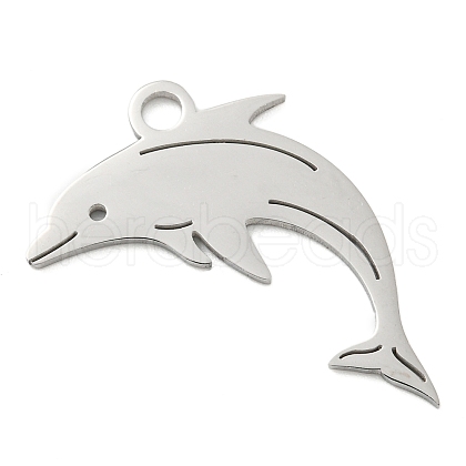 Non-Tarnish 304 Stainless Steel Pendants STAS-B056-10P-02-1