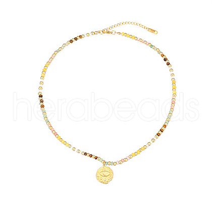 Stainless Steel Pendant Necklaces OS9504-3-1