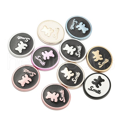 Opaque Resin Cabochons RESI-D003-03-1
