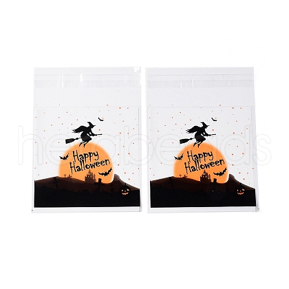 Halloween Theme Plastic Bakeware Bag OPP-Q004-01I-1