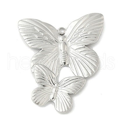 304 Stainless Steel Pendants STAS-L293-15B-P-1