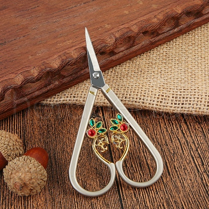 Stainless Steel Craft Scissors PW-WG62393-01-1