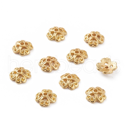 Alloy Bead Caps PALLOY-A067-05G-1
