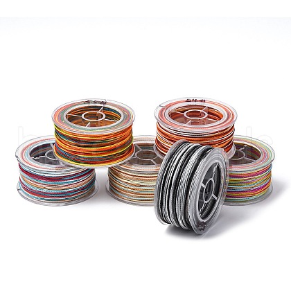 Segment Dyed Waxed Polyester Cord YC-C003-02-1