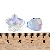 Gradient Color Transparent Glass Beads GLAA-B026-01L-3