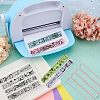 Globleland 1Pc Custom PVC Clear Stamps DIY-GL0004-75-7