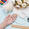 BENECREAT 1 Bundle Polycotton Cords for Pants Drawstring OCOR-BC0006-87B-3