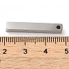 Non-Tarnish 304 Stainless Steel Polished Pendant STAS-J029-01-A-3