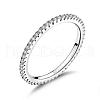 Anti-Tarnish Rhodium Plated 925 Sterling Silver Finger Rings RJEW-FF0008-008P-16mm-1