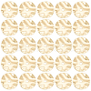CREATCABIN 60Pcs Brass Spacer Beads KK-CN0002-77-1