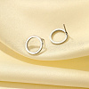 Non-Tarnish 304 Stainless Steel Stud Earrings for Women UB4364-1-4