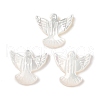 Natural White Shell Carved Beads SSHEL-I026-29-1