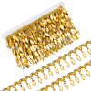 Polyester Lace Ribbon with Plastic Charms Tassel OCOR-WH0078-202B-01-1
