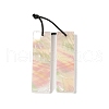 2Pcs Natural White Shell Pendants SHEL-A005-02A-1