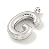Non-Tarnish 304 Stainless Steel Pendants STAS-C102-16P-G-2
